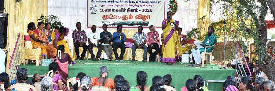 HEAL women's group meeting in Tirunelveli District, Tamil Nadu